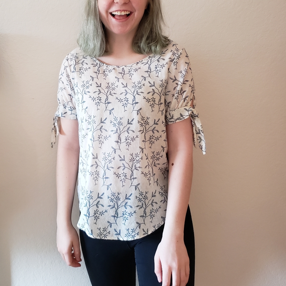 Floral blouse